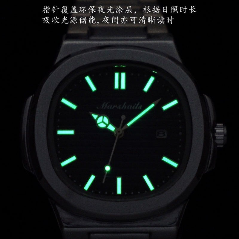 Swiss Brand New Waterproof Ultra-Thin Men'S Watch Calendar Quartz Watch Live Explosions A Generation Of Hair - Image 3
